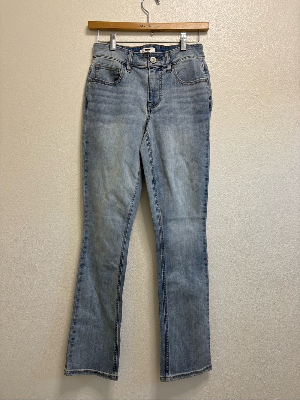 Maurices Light Blue Flare Jeans